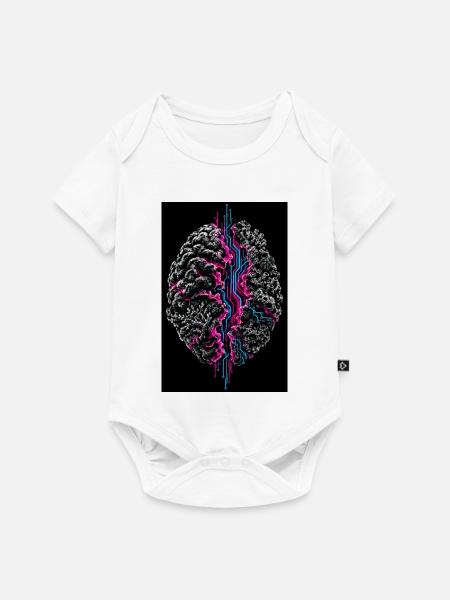 Das biologische Urprogramm - Baby Premium Kurzarmbody - Weiß