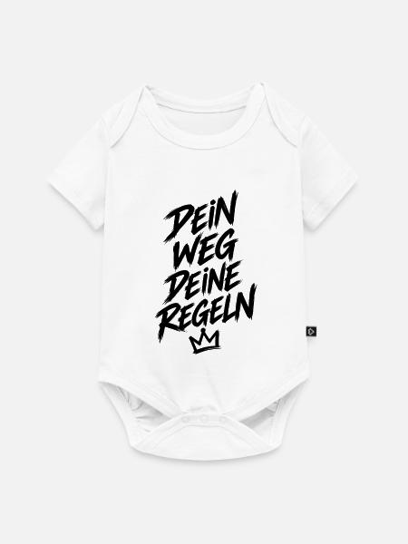 Bitte Designbeschreibung bereitstellen - Baby Premium Kurzarmbody - Weiß