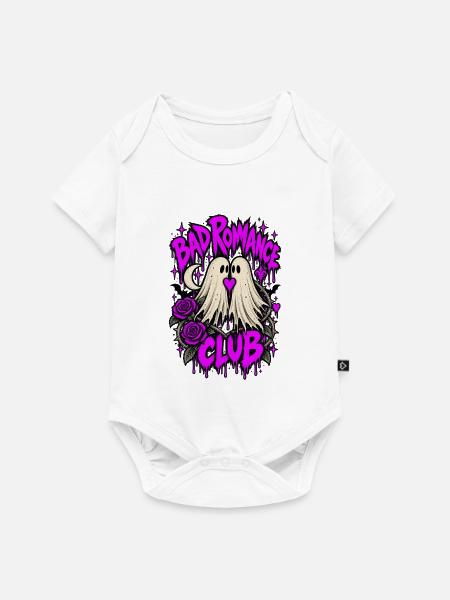 Bad Romance Club Geister - Baby Premium Kurzarmbody - Weiß