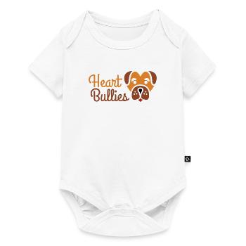 Seulement pour les vrais amateurs de bouledogue! - Body à manches courtes Premium Bébé - blanc - Devant