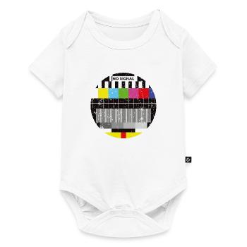 Image d’essai Rétro Vintage - Body à manches courtes Premium Bébé - blanc - Devant