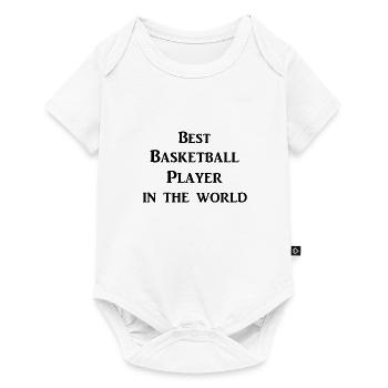 Best Basketball Player in the World - Body à manches courtes Premium Bébé - blanc - Devant