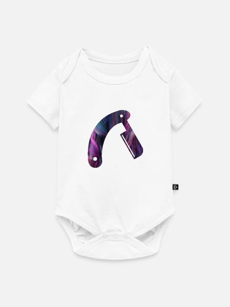Barber Knife - Baby Premium Kurzarmbody - Weiß