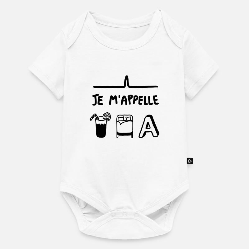 JULIA - Body à manches courtes Premium Bébé - blanc