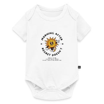 Résolution des regrets dessin animé - Body à manches courtes Premium Bébé - blanc - Devant