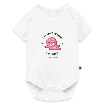Weird edition cartoon - Baby Premium short-sleeve bodysuit - white - Front