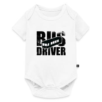 Busman - Baby Premium short-sleeve bodysuit - white - Front