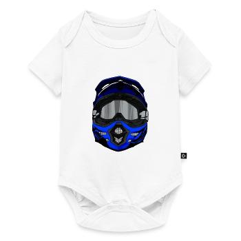 Motocross / Enduro / Freestyle mx / Dirtbike rétro - Body à manches courtes Premium Bébé - blanc - Devant