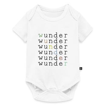 Wunder - Baby Premium Kurzarmbody - Weiß - Vorne