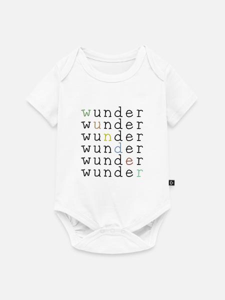 Wunder - Baby Premium Kurzarmbody - Weiß