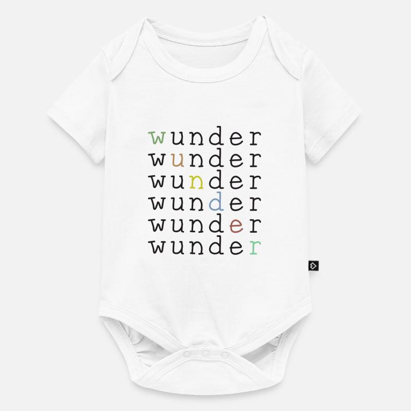 Wunder - Baby Premium Kurzarmbody - Weiß