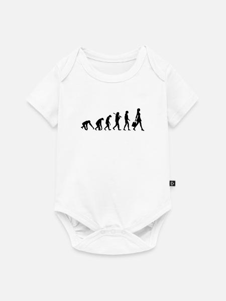 FRAUEN EVOLUTION - Baby Premium Kurzarmbody - Weiß
