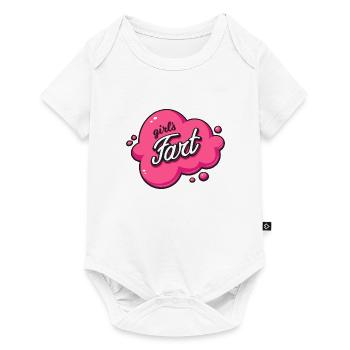Girl's Fart - Baby Premium short-sleeve bodysuit - white - Front