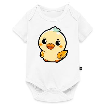 Cute Little Duck Kids Design - Baby Premium short-sleeve bodysuit - white - Front