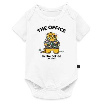 In the office, we trust - The office - Baby Premium Kurzarmbody - Weiß - Vorne
