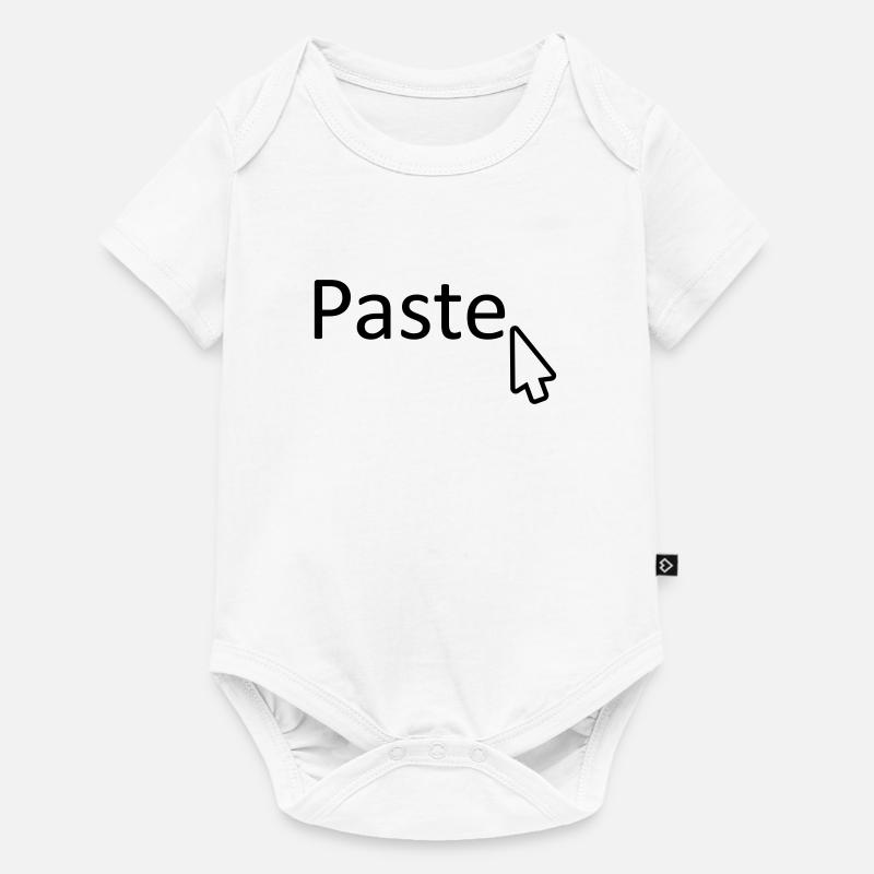 Coller - Body à manches courtes Premium Bébé - blanc