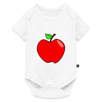 Apple - Baby Premium short-sleeve bodysuit - white - Front