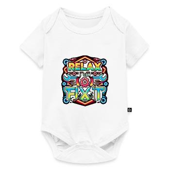 Relax I Can Fix It 32 - Baby Premium short-sleeve bodysuit - white - Front