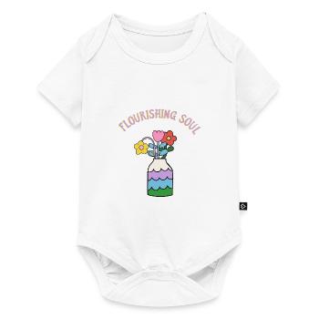 Blossoming Soul - Gift Idea - Gift - Baby Premium short-sleeve bodysuit - white - Front