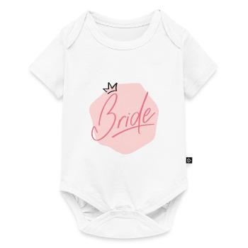 Bride Wedding - Baby Premium short-sleeve bodysuit - white - Front