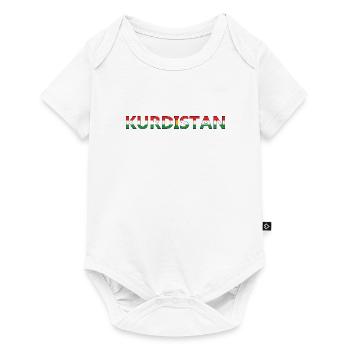 Kurdistan Flag Bakur Bashur Rojava Rojhlt Newroz - Baby Premium short-sleeve bodysuit - white - Front