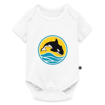 Orca - Body à manches courtes Premium Bébé - blanc - Devant