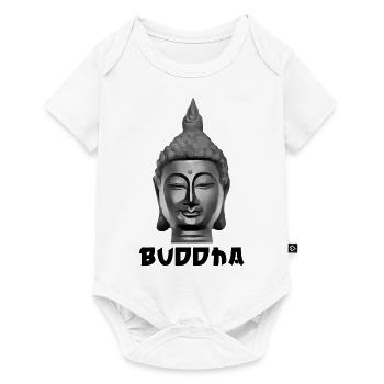 Buddha Buddhism Buddhist Spiritual - Baby Premium short-sleeve bodysuit - white - Front