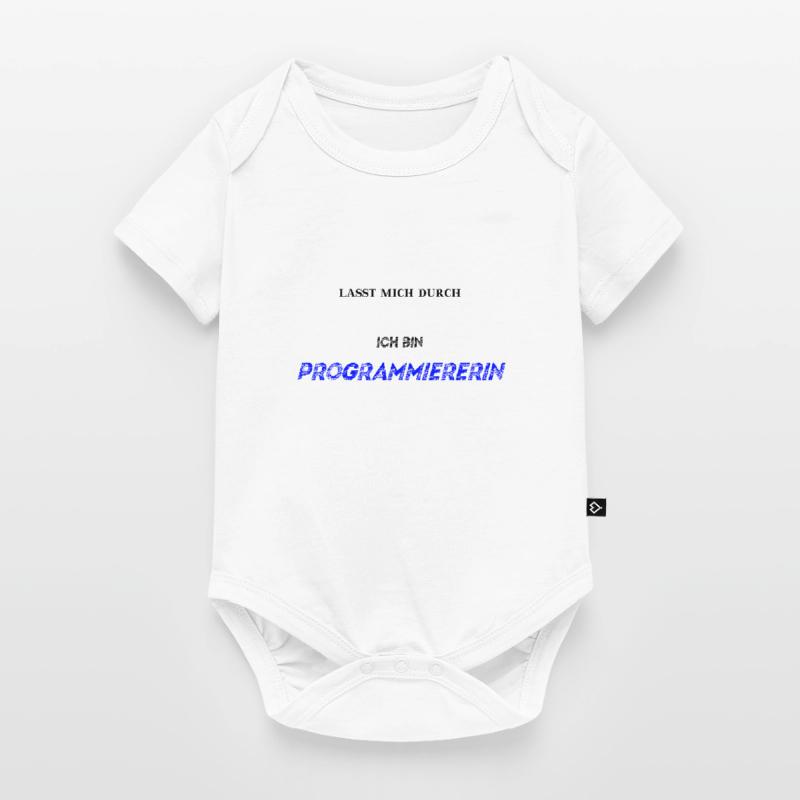 Lasst mich durch ich bin Programmiererin Geschenk Baby Premium Kurzarmbody