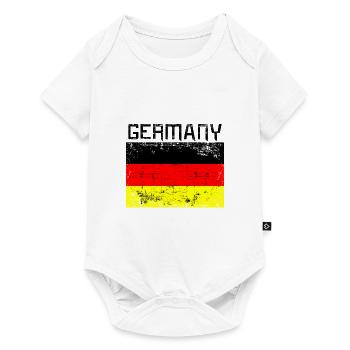 Germany Deutschland - Body à manches courtes Premium Bébé - blanc - Devant