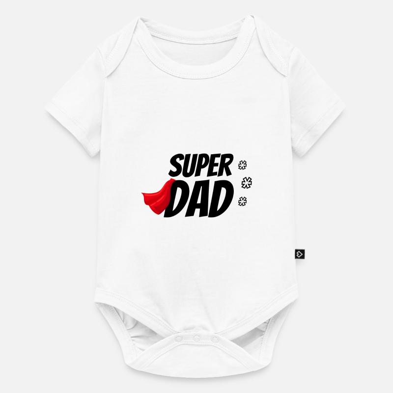 Super - Body à manches courtes Premium Bébé - blanc