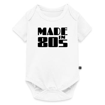 MadMade dans les années 80 - Body à manches courtes Premium Bébé - blanc - Devant