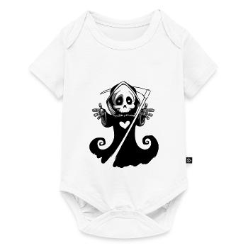 lovley grim reaper - Baby Premium short-sleeve bodysuit - white - Front