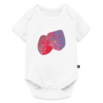 masques e 61 - Body à manches courtes Premium Bébé - blanc - Devant