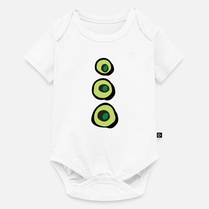Tentakel Jeu Game Adventure Shirt vert - Body à manches courtes Premium Bébé - blanc