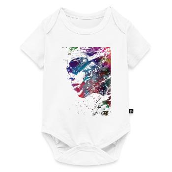 Swimmer sport #swimmer #sport - Baby Premium short-sleeve bodysuit - white - Front