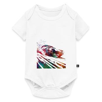 Cars racing #racing #sport - Baby Premium short-sleeve bodysuit - white - Front