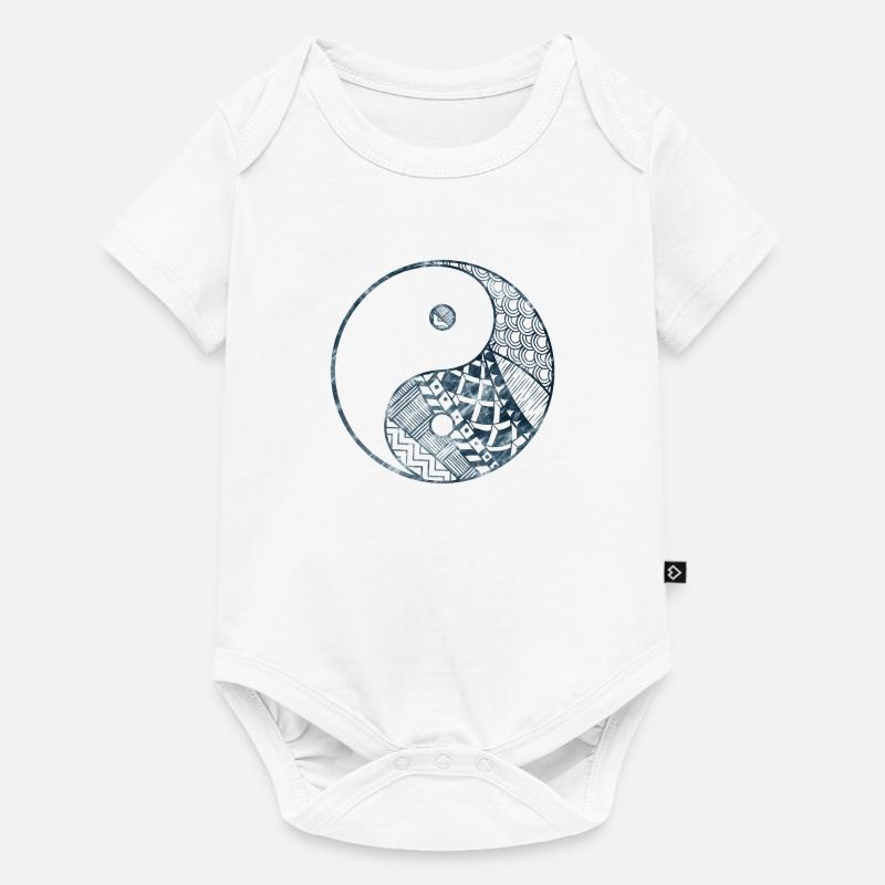 Yin Yang - Body à manches courtes Premium Bébé - blanc