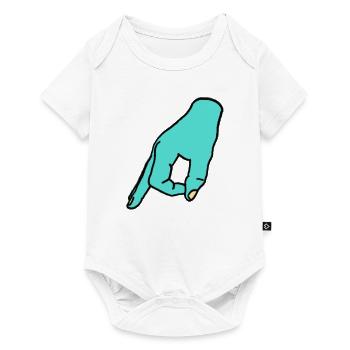 CLEAN LOOKED - Baby Premium short-sleeve bodysuit - white - Front