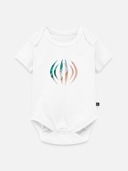 Meer - Baby Premium Kurzarmbody - Weiß