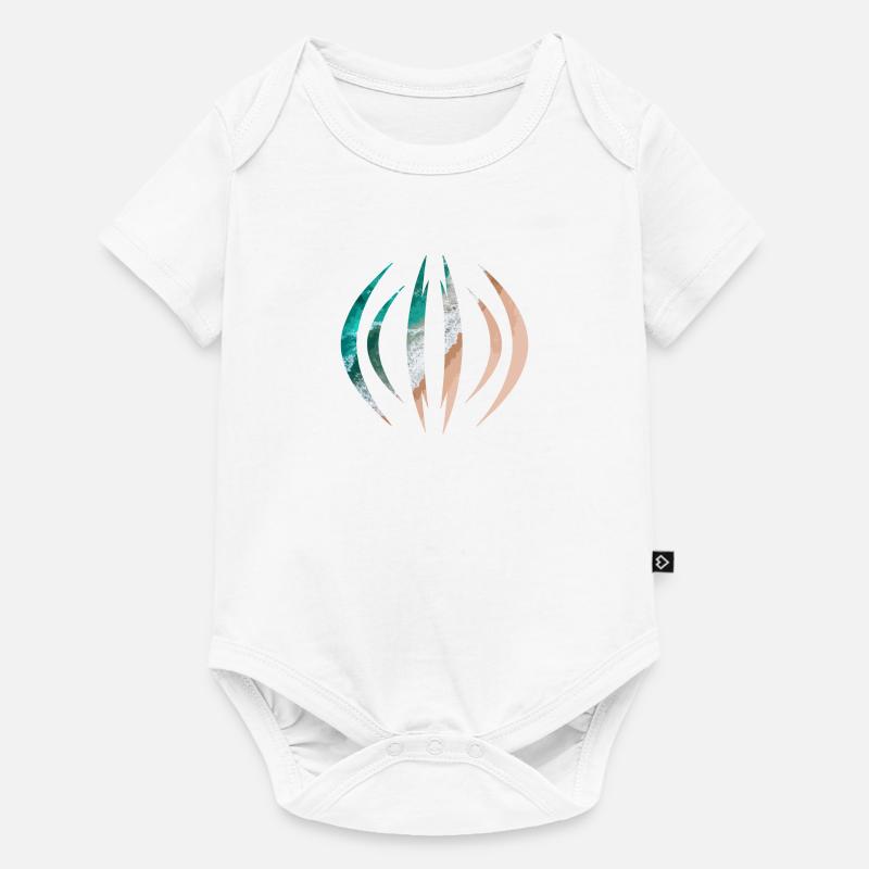 mer - Body à manches courtes Premium Bébé - blanc