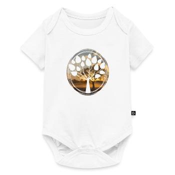 tree - Baby Premium short-sleeve bodysuit - white - Front