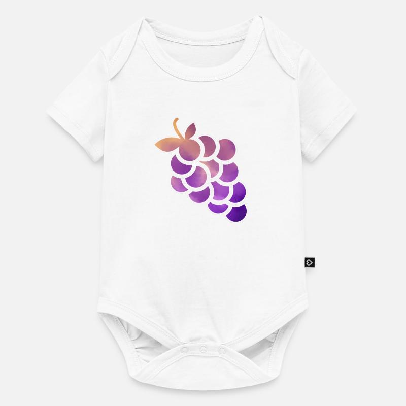 grain de raisin - Body à manches courtes Premium Bébé - blanc
