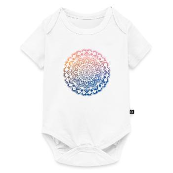 Mandala - Body à manches courtes Premium Bébé - blanc - Devant