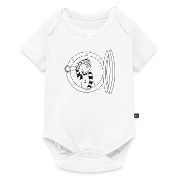 sailor the son - Baby Premium short-sleeve bodysuit - white - Front
