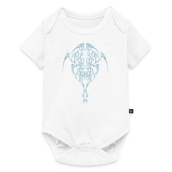 art tribal - Body à manches courtes Premium Bébé - blanc - Devant