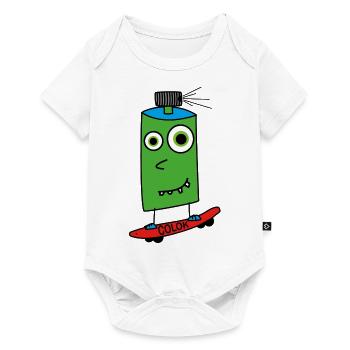 Board sprayer - Baby Premium short-sleeve bodysuit - white - Front