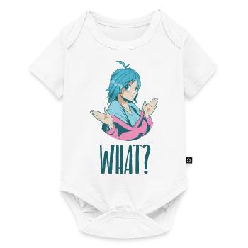what manga - Baby Premium Kurzarmbody - Weiß - Vorne