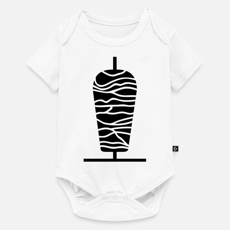 Brochette de kebab - Body à manches courtes Premium Bébé - blanc