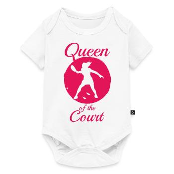 Padel Paddle Racket Tennis Sport I Gift - Baby Premium short-sleeve bodysuit - white - Front