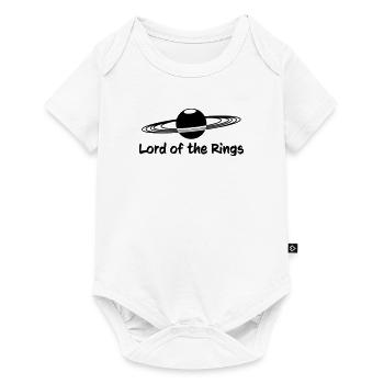 Lord of the Rings - Saturn Rings Planet - Baby Premium short-sleeve bodysuit - white - Front